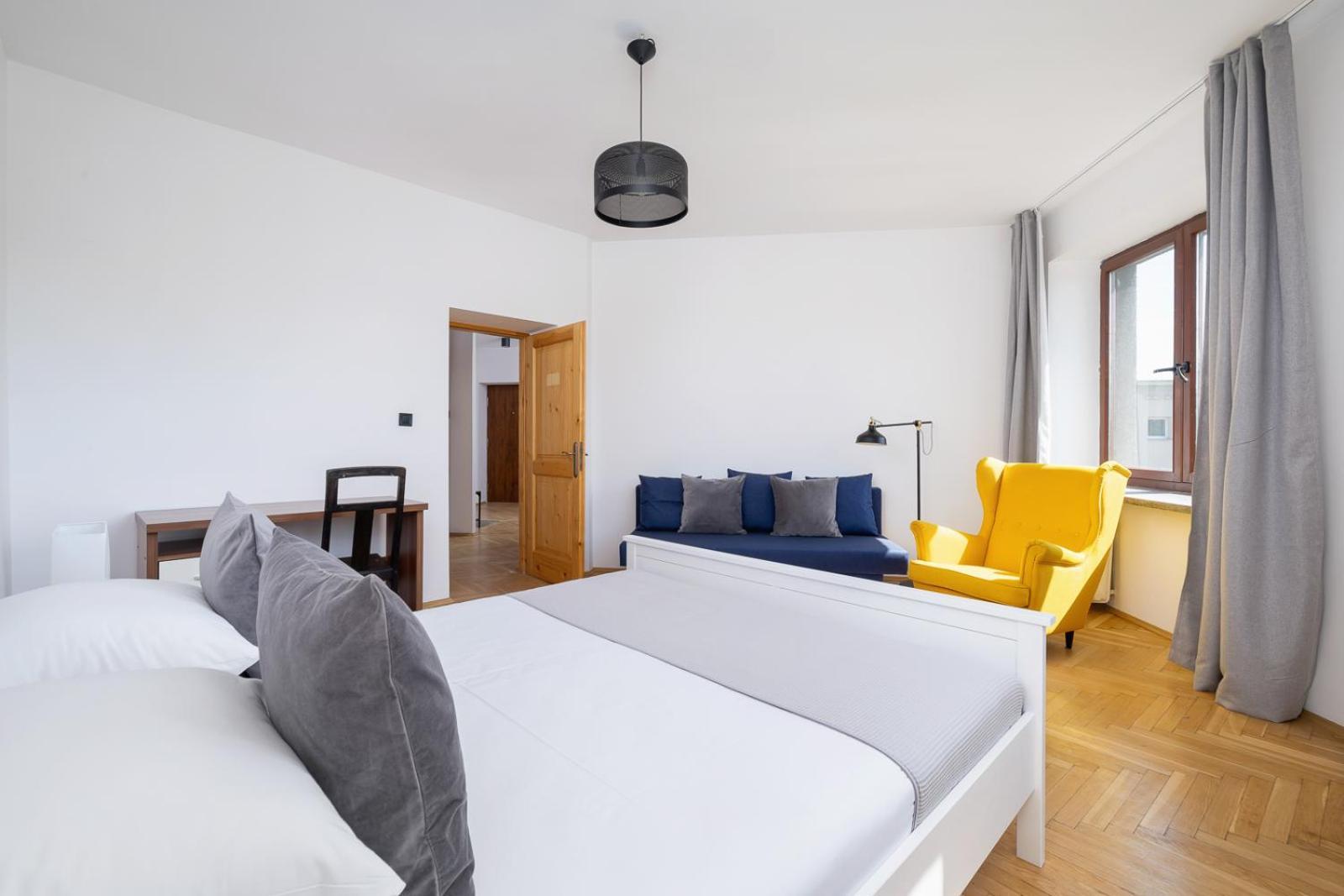 3 Bedroom Apartment-Aleja Daszynskiego- Grzegorzki Kraków Exteriör bild